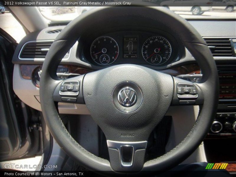 Platinum Gray Metallic / Moonrock Gray 2012 Volkswagen Passat V6 SEL