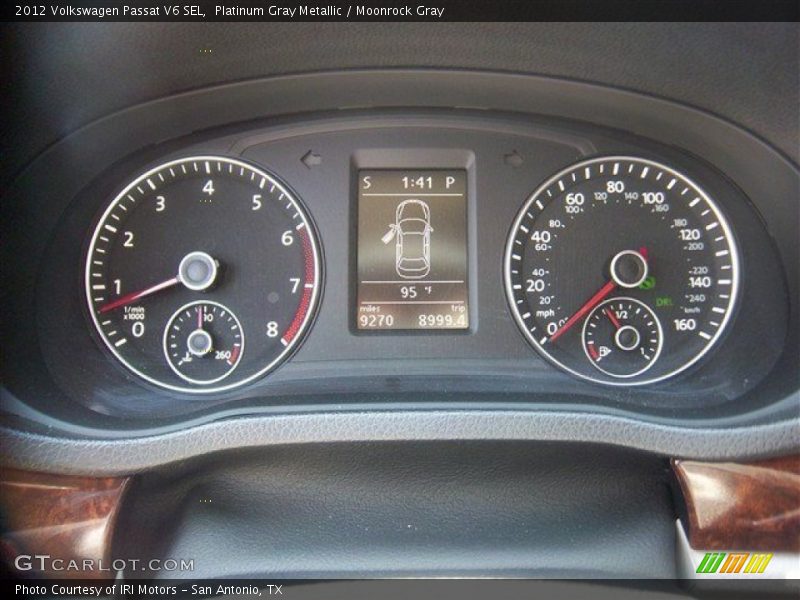 Platinum Gray Metallic / Moonrock Gray 2012 Volkswagen Passat V6 SEL