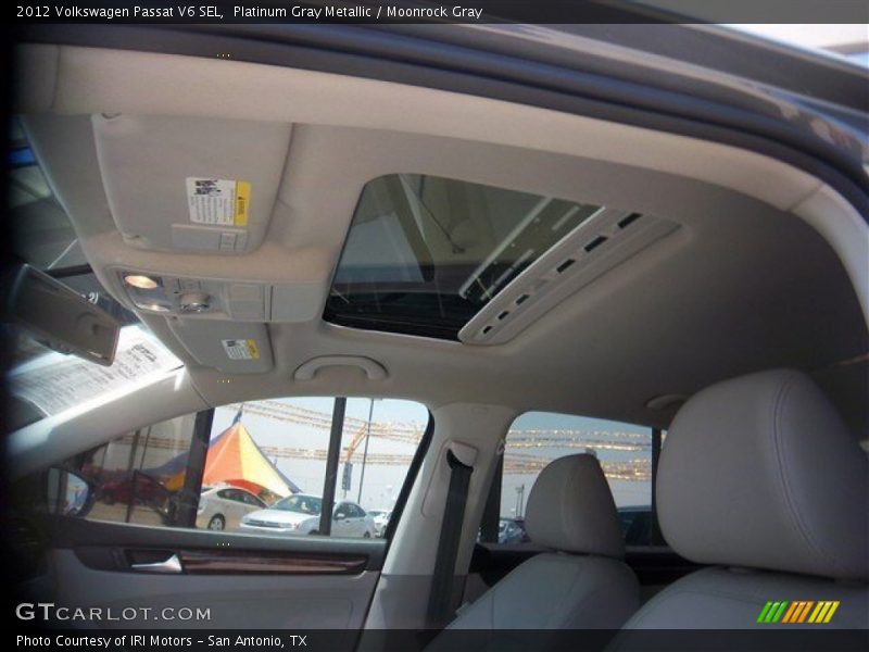 Platinum Gray Metallic / Moonrock Gray 2012 Volkswagen Passat V6 SEL
