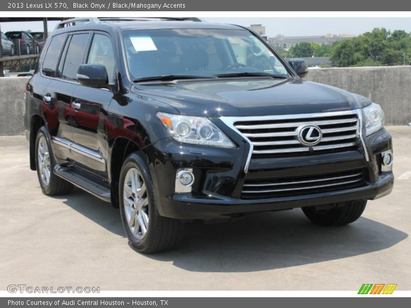 Black Onyx / Black/Mahogany Accents 2013 Lexus LX 570