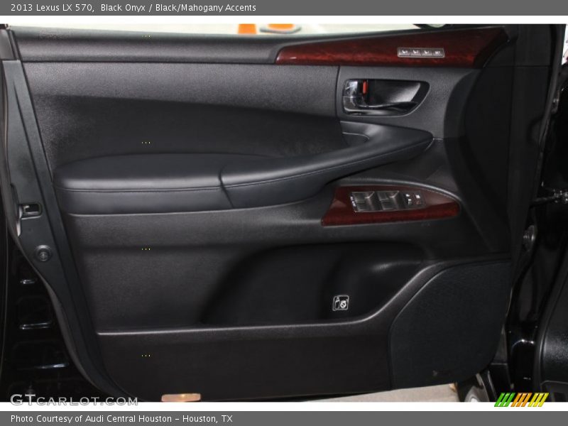 Black Onyx / Black/Mahogany Accents 2013 Lexus LX 570