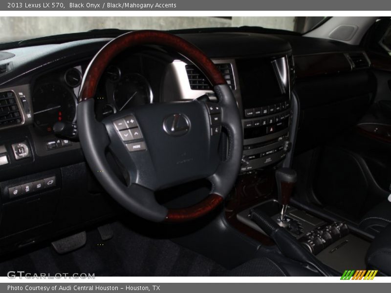 Black Onyx / Black/Mahogany Accents 2013 Lexus LX 570