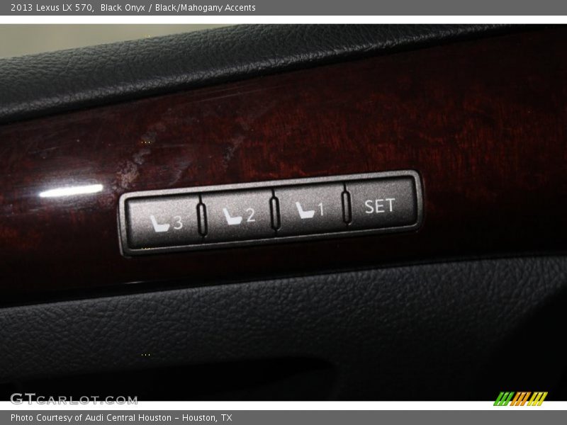 Black Onyx / Black/Mahogany Accents 2013 Lexus LX 570
