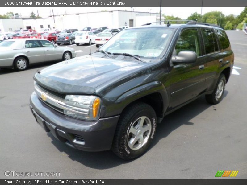 Dark Gray Metallic / Light Gray 2006 Chevrolet TrailBlazer LS 4x4