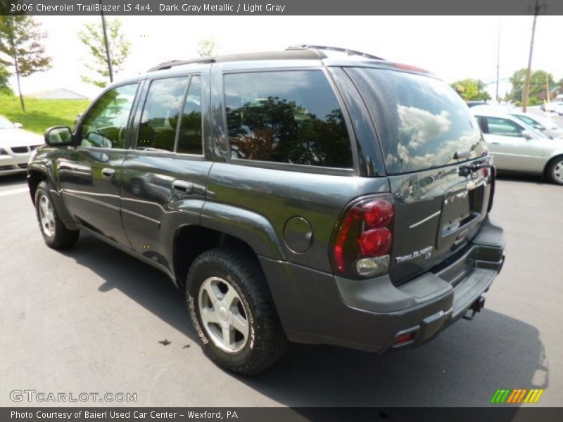 Dark Gray Metallic / Light Gray 2006 Chevrolet TrailBlazer LS 4x4
