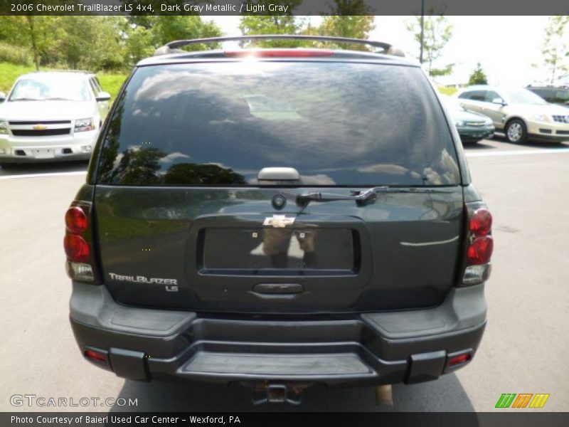 Dark Gray Metallic / Light Gray 2006 Chevrolet TrailBlazer LS 4x4