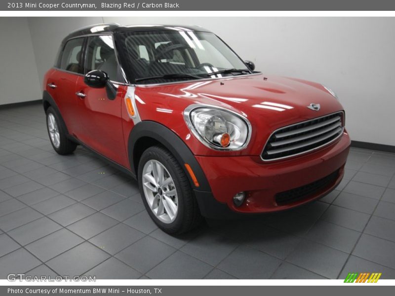 Blazing Red / Carbon Black 2013 Mini Cooper Countryman
