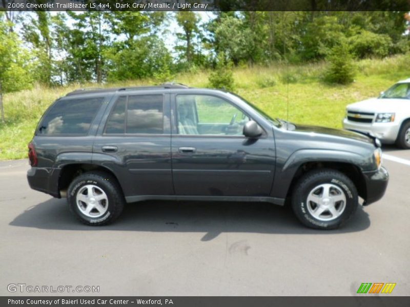 Dark Gray Metallic / Light Gray 2006 Chevrolet TrailBlazer LS 4x4