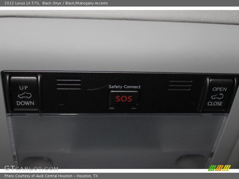 Black Onyx / Black/Mahogany Accents 2013 Lexus LX 570