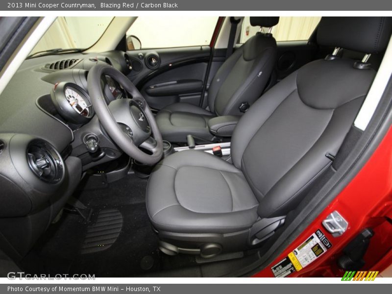 Blazing Red / Carbon Black 2013 Mini Cooper Countryman