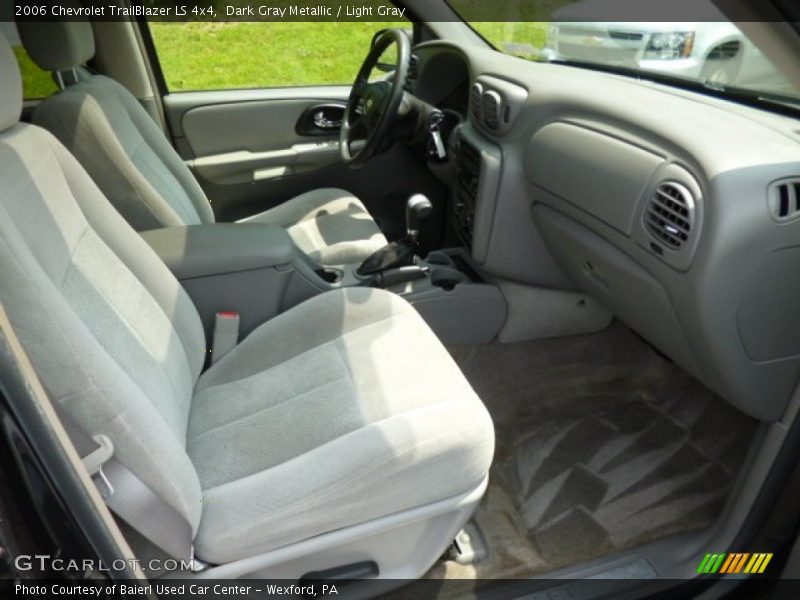 Dark Gray Metallic / Light Gray 2006 Chevrolet TrailBlazer LS 4x4