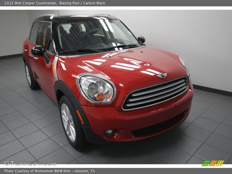 Blazing Red / Carbon Black 2013 Mini Cooper Countryman