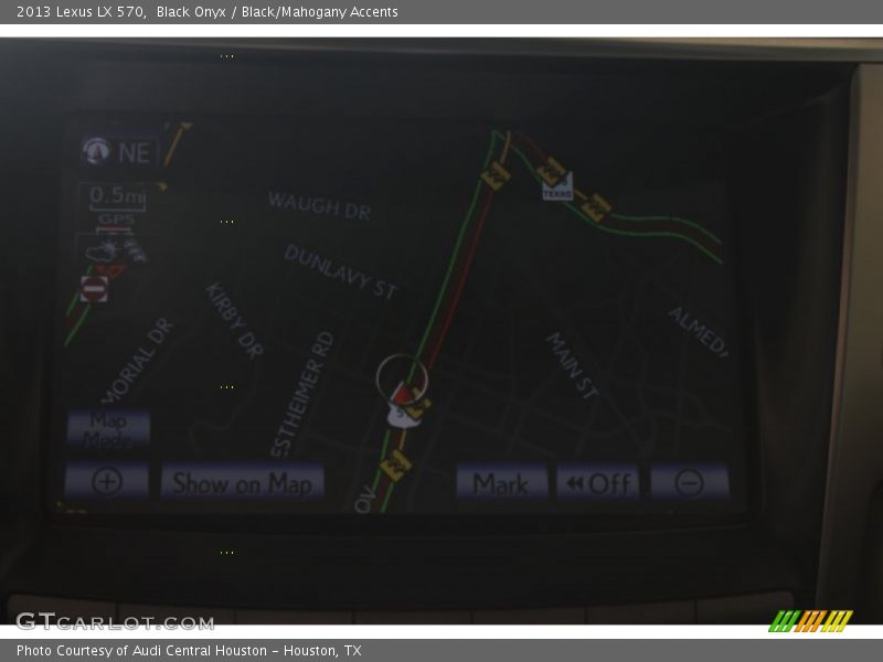 Black Onyx / Black/Mahogany Accents 2013 Lexus LX 570