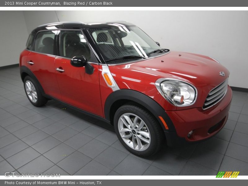 Blazing Red / Carbon Black 2013 Mini Cooper Countryman
