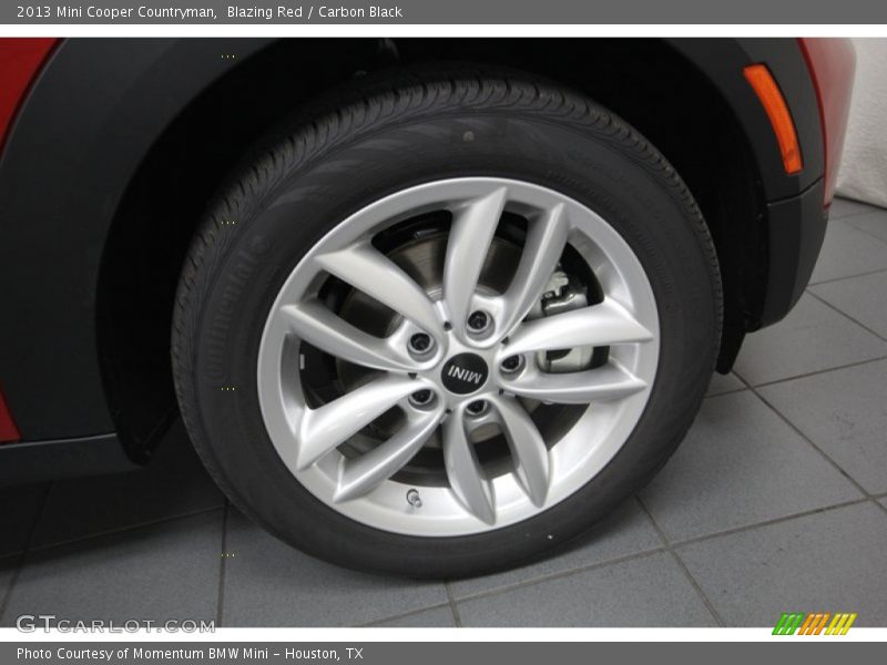 Blazing Red / Carbon Black 2013 Mini Cooper Countryman