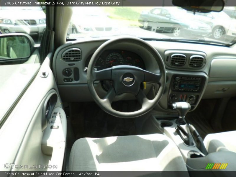 Dark Gray Metallic / Light Gray 2006 Chevrolet TrailBlazer LS 4x4