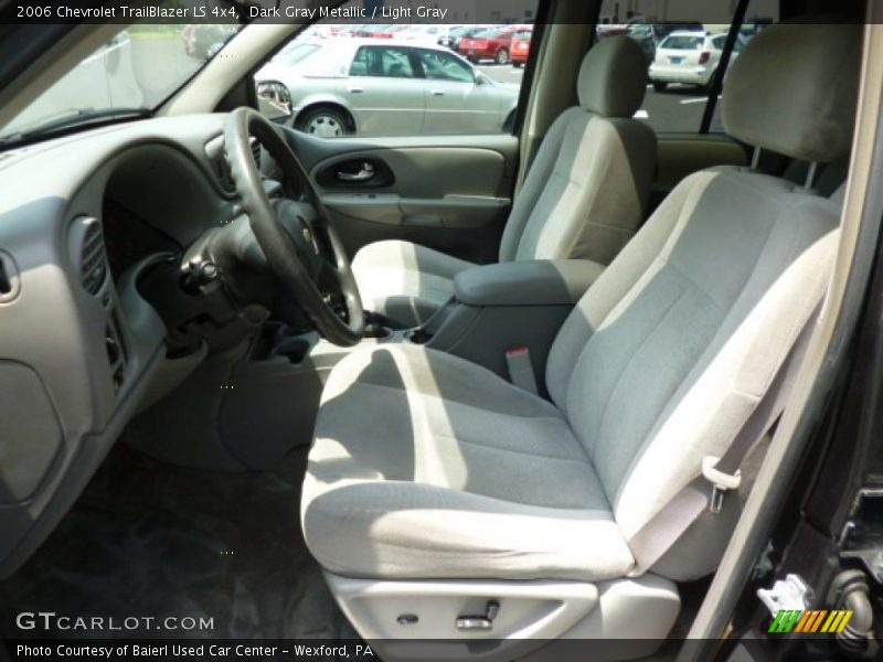 Dark Gray Metallic / Light Gray 2006 Chevrolet TrailBlazer LS 4x4
