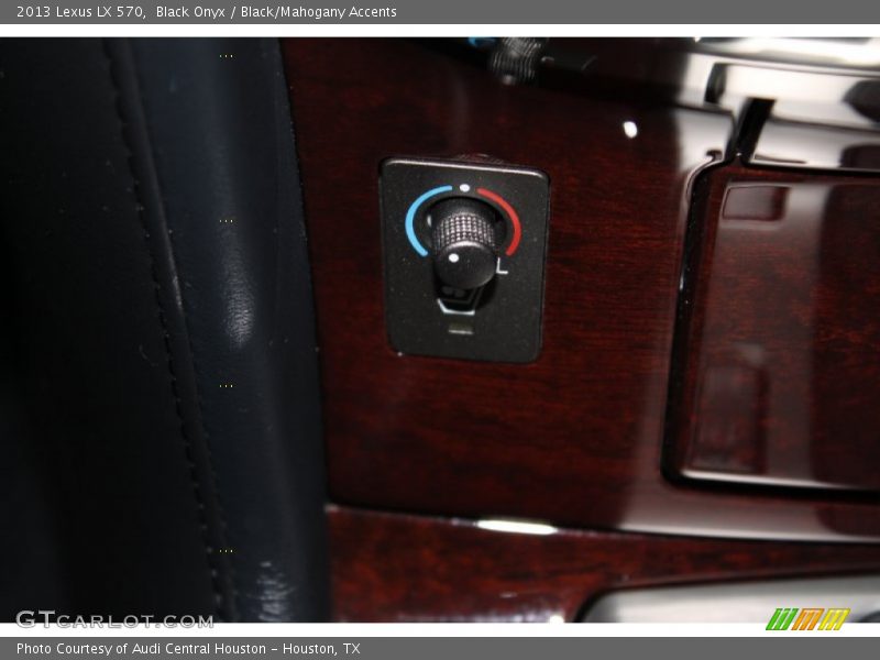 Black Onyx / Black/Mahogany Accents 2013 Lexus LX 570