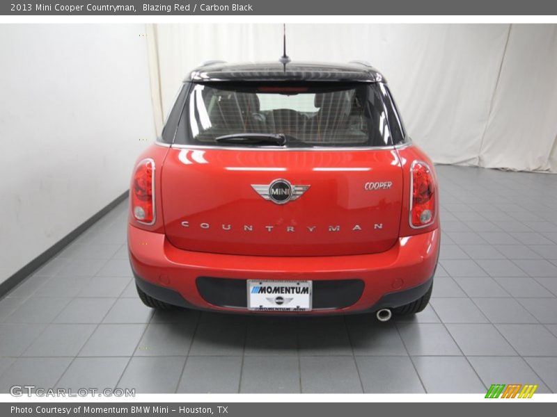 Blazing Red / Carbon Black 2013 Mini Cooper Countryman