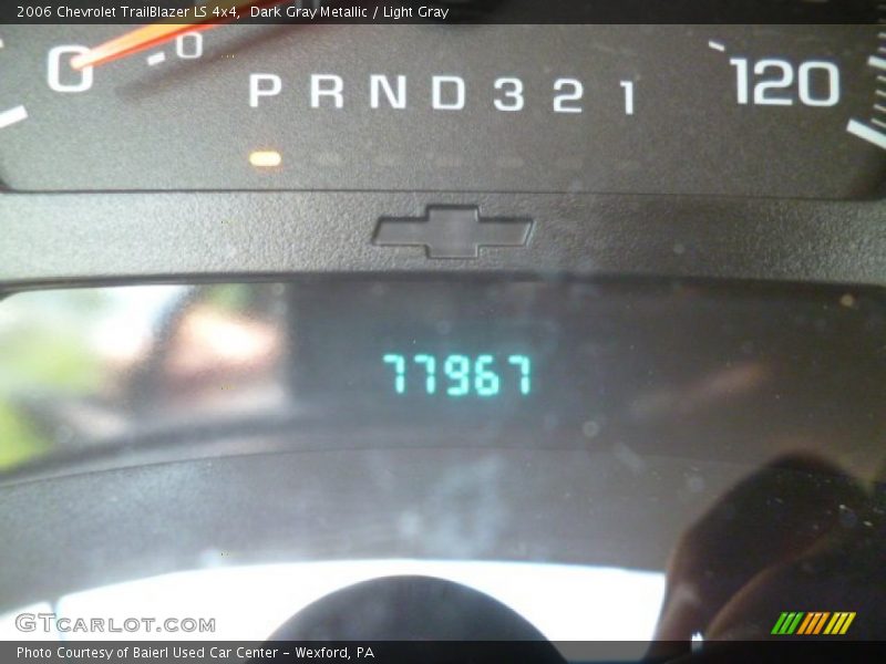 Dark Gray Metallic / Light Gray 2006 Chevrolet TrailBlazer LS 4x4
