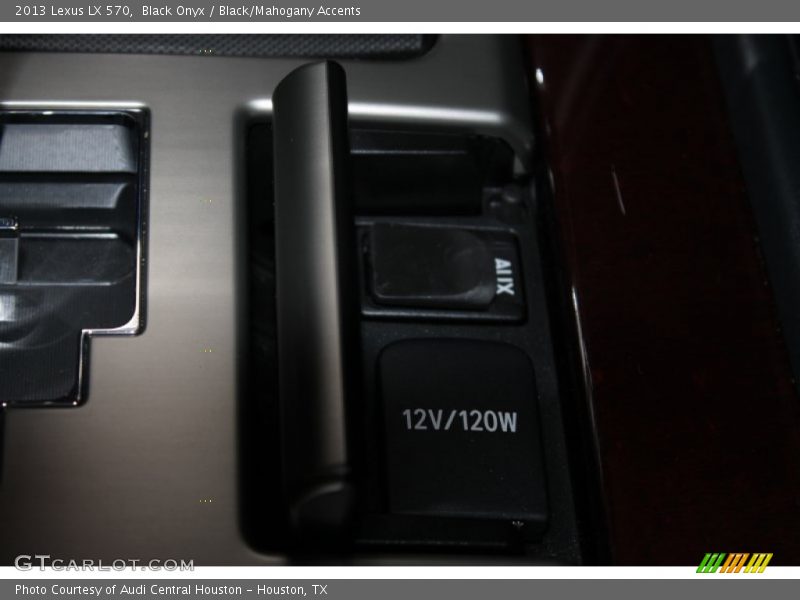 Black Onyx / Black/Mahogany Accents 2013 Lexus LX 570