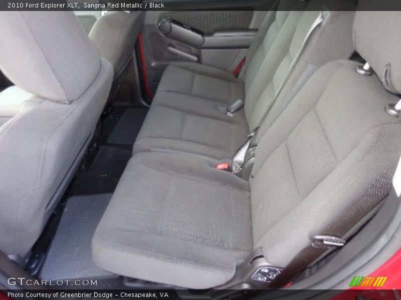 Sangria Red Metallic / Black 2010 Ford Explorer XLT