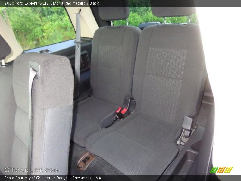 Sangria Red Metallic / Black 2010 Ford Explorer XLT