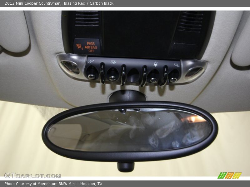 Blazing Red / Carbon Black 2013 Mini Cooper Countryman