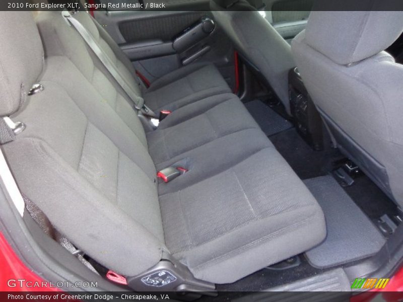 Sangria Red Metallic / Black 2010 Ford Explorer XLT