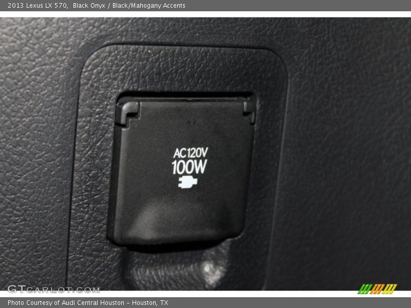 Black Onyx / Black/Mahogany Accents 2013 Lexus LX 570