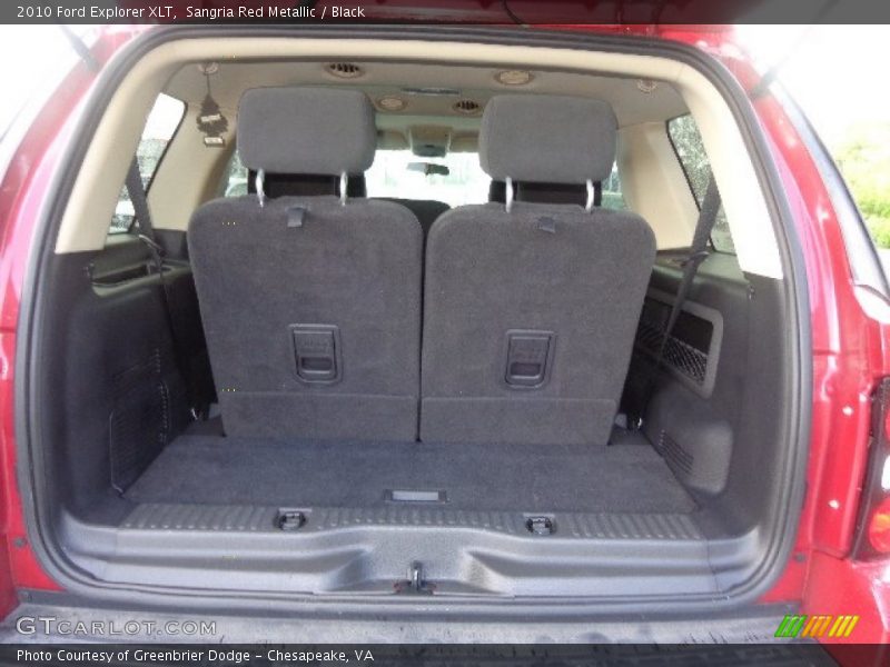 Sangria Red Metallic / Black 2010 Ford Explorer XLT