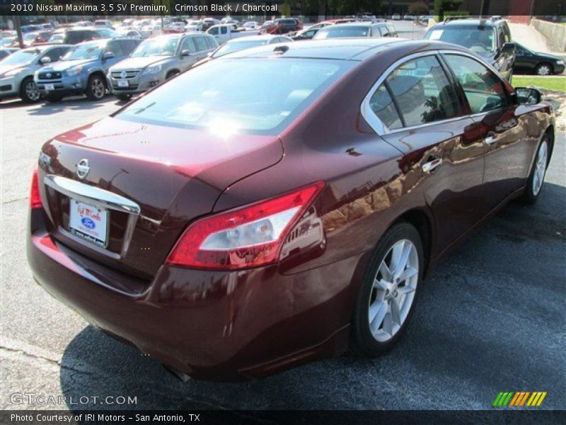 Crimson Black / Charcoal 2010 Nissan Maxima 3.5 SV Premium