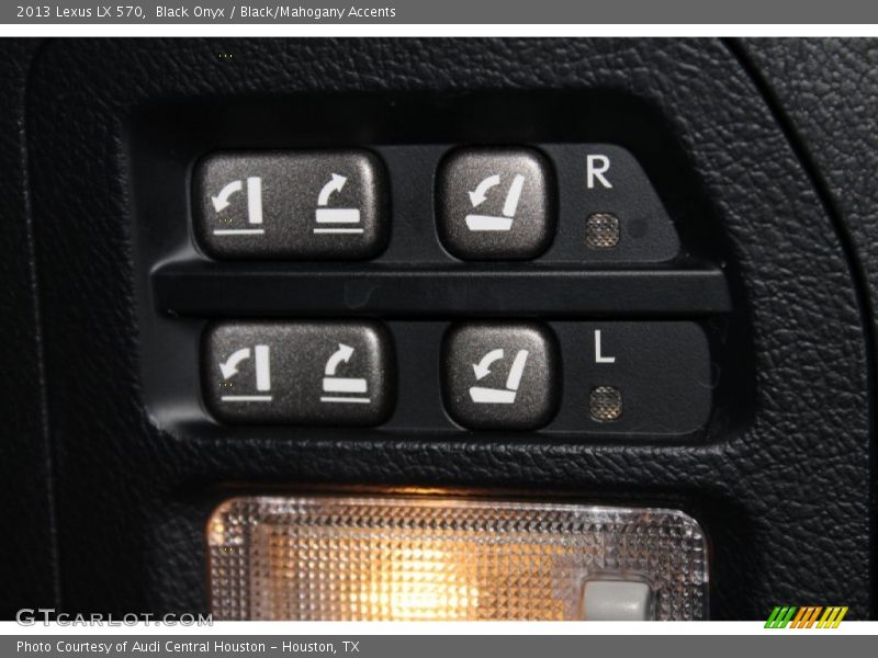 Black Onyx / Black/Mahogany Accents 2013 Lexus LX 570