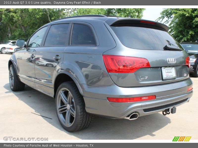 Daytona Grey Pearl Effect / Black 2013 Audi Q7 3.0 S Line quattro