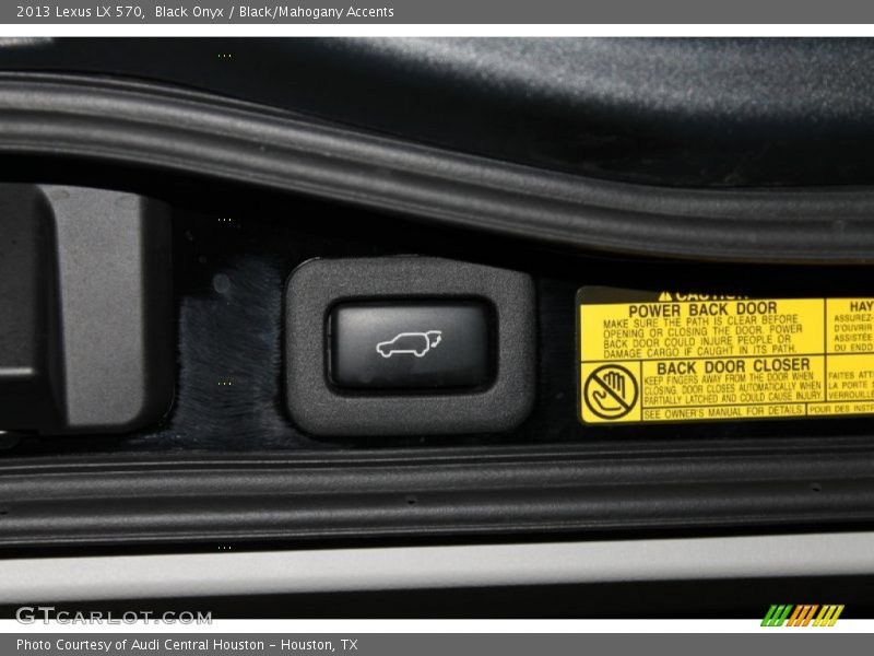 Black Onyx / Black/Mahogany Accents 2013 Lexus LX 570