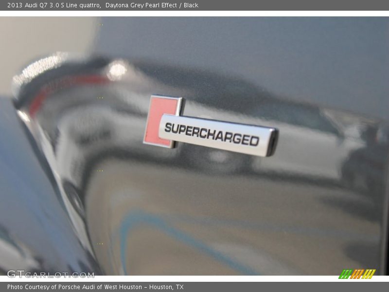 Daytona Grey Pearl Effect / Black 2013 Audi Q7 3.0 S Line quattro