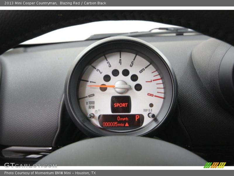 Blazing Red / Carbon Black 2013 Mini Cooper Countryman