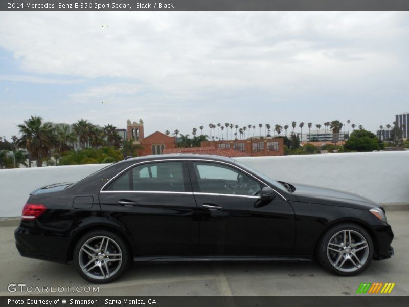 Black / Black 2014 Mercedes-Benz E 350 Sport Sedan