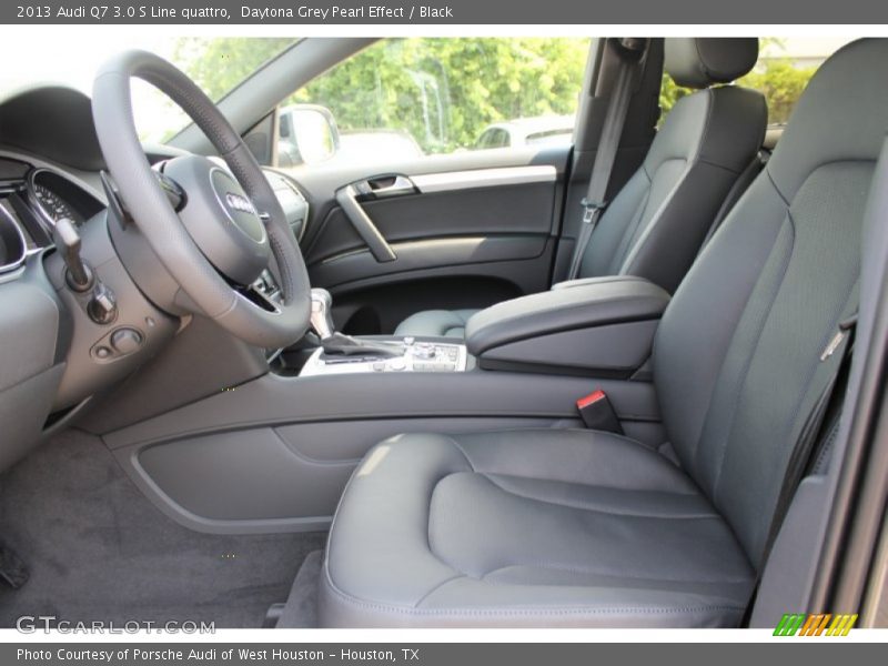 Daytona Grey Pearl Effect / Black 2013 Audi Q7 3.0 S Line quattro