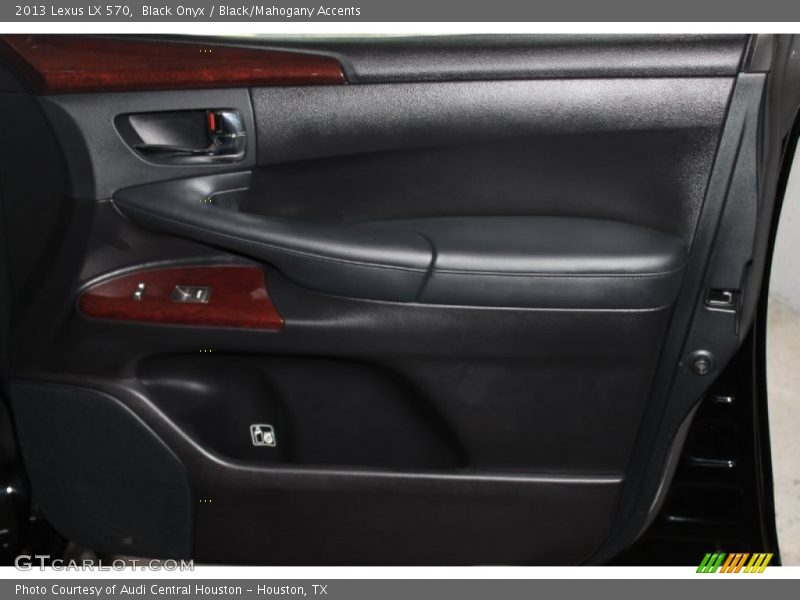 Black Onyx / Black/Mahogany Accents 2013 Lexus LX 570