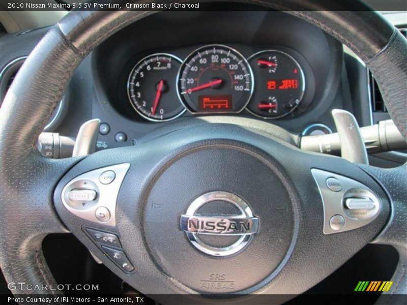 Crimson Black / Charcoal 2010 Nissan Maxima 3.5 SV Premium