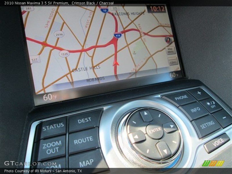 Crimson Black / Charcoal 2010 Nissan Maxima 3.5 SV Premium