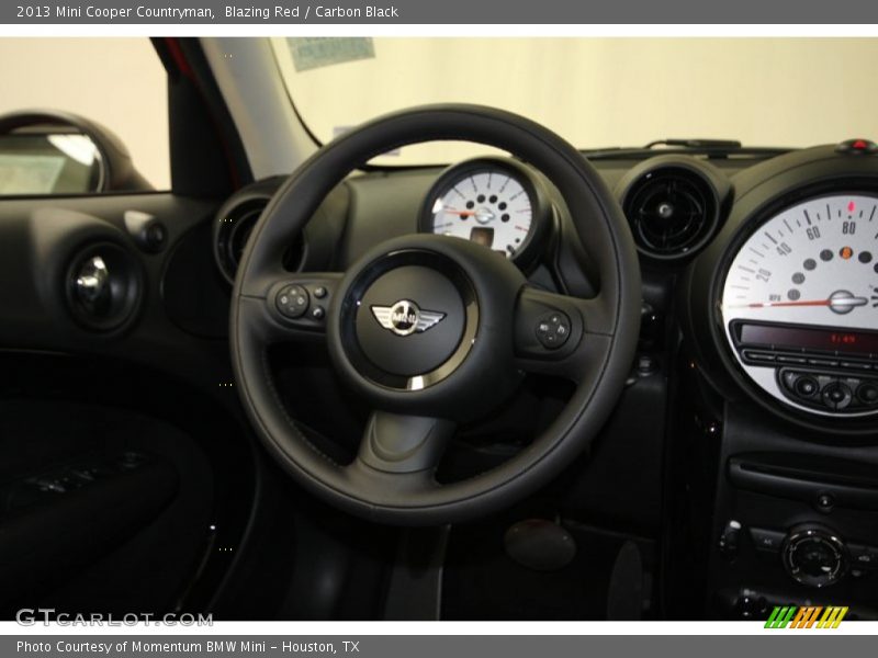 Blazing Red / Carbon Black 2013 Mini Cooper Countryman