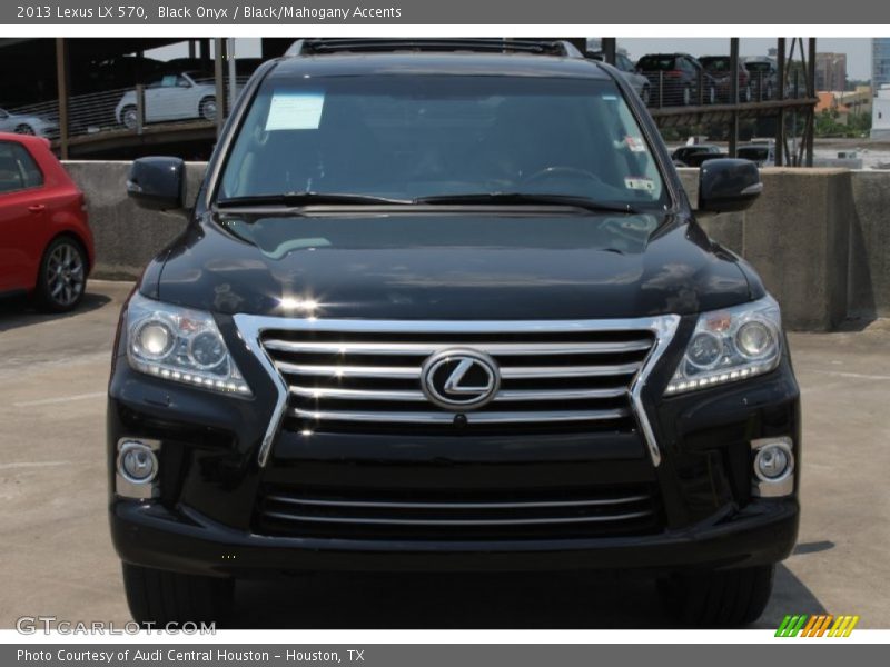Black Onyx / Black/Mahogany Accents 2013 Lexus LX 570