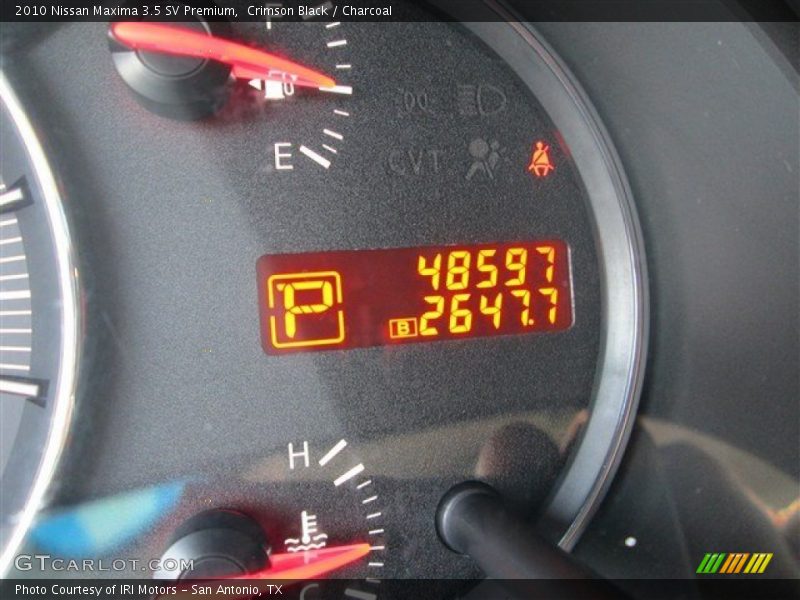 Crimson Black / Charcoal 2010 Nissan Maxima 3.5 SV Premium