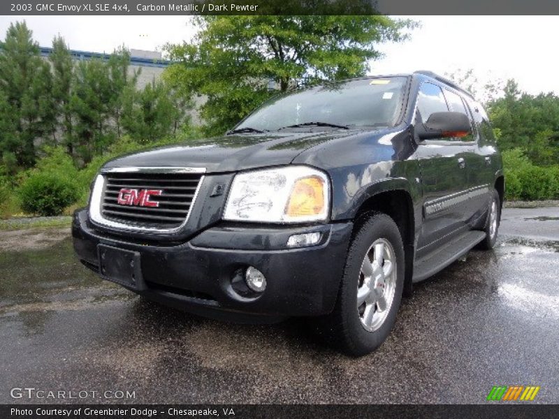 Carbon Metallic / Dark Pewter 2003 GMC Envoy XL SLE 4x4