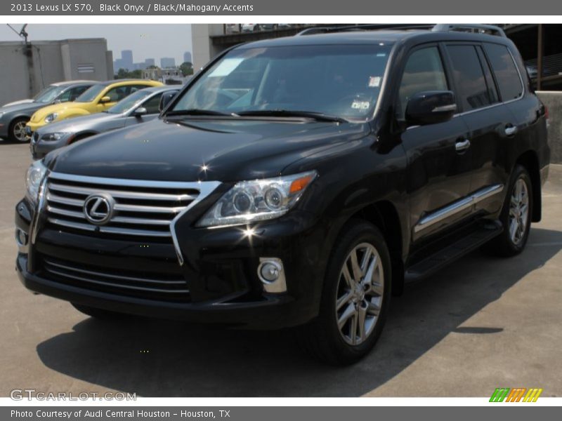 Black Onyx / Black/Mahogany Accents 2013 Lexus LX 570