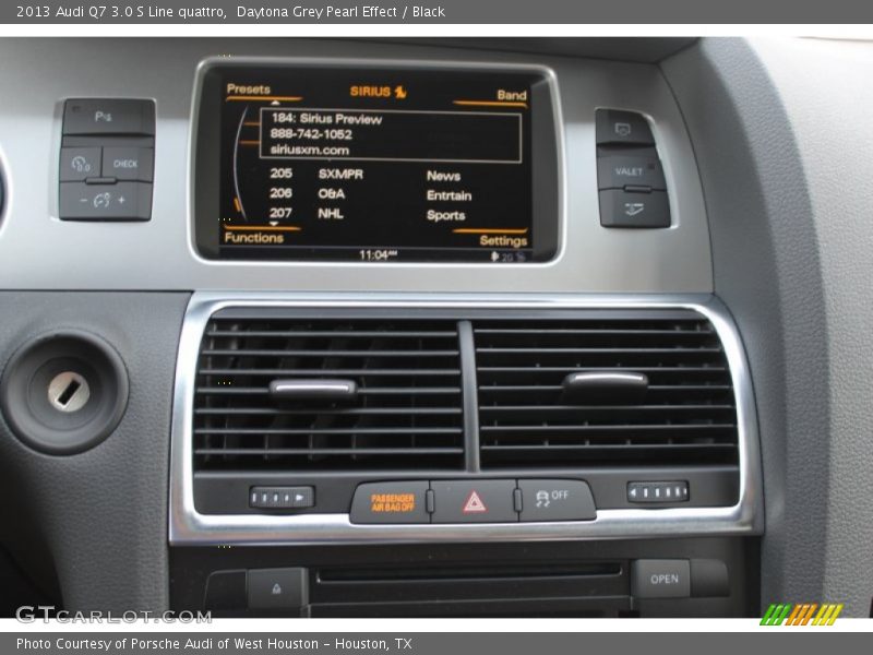 Daytona Grey Pearl Effect / Black 2013 Audi Q7 3.0 S Line quattro