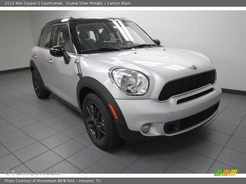 Crystal Silver Metallic / Carbon Black 2013 Mini Cooper S Countryman