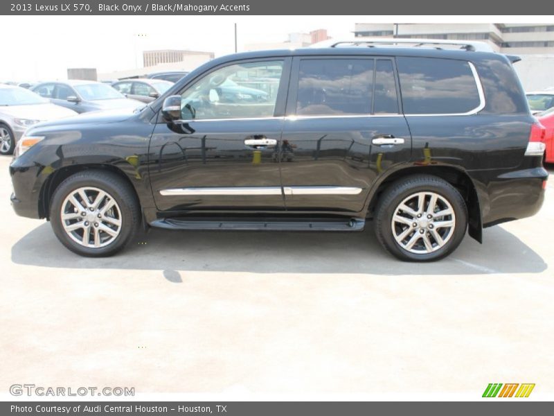 Black Onyx / Black/Mahogany Accents 2013 Lexus LX 570